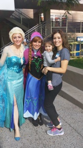 Me with the princesses